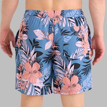 Load image into Gallery viewer, SAXX Oh Buoy 2N1 Volley 7”-Hibiscus Jungle/Blue