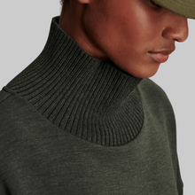 Load image into Gallery viewer, Varley Barker High-Neck Sweat- Olive Marl
