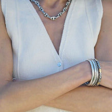 Load image into Gallery viewer, Tat2 Designs Enzo Bangle-Vintage Silver