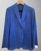 Load image into Gallery viewer, Jack Victor Sport Coat-Modern Fit-Morton-Blue Stripe
