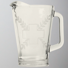 Load image into Gallery viewer, Jan Barboglio Imperio Pitcher with Cross & Laurel