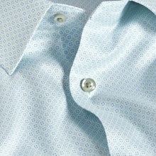 Load image into Gallery viewer, David Donahue Dress Shirt- Trim Fit- Pistachio Check
