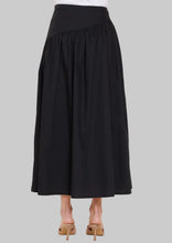 Load image into Gallery viewer, Dolce Cabo Drop Waist Maxi Skirt- Black
