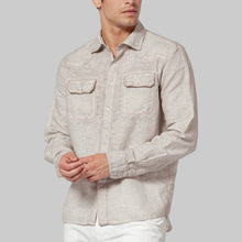 Load image into Gallery viewer, Ploumanac'h Austin Two Pocket Western Sportshirt-Canapa
