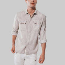 Load image into Gallery viewer, Ploumanac'h Austin Two Pocket Western Sportshirt-Canapa
