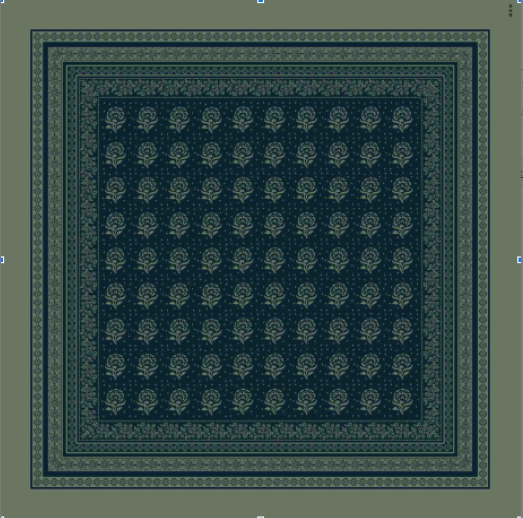 Vismaya Bandana-Hunter Green