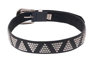 Muchette Lars Studded Belt- Black