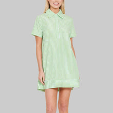 Load image into Gallery viewer, Dolce Cabo Shift Dress- Green/White
