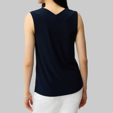 Load image into Gallery viewer, Joseph Ribkoff Silky Knit Sleeveless Top-Midnight Blue
