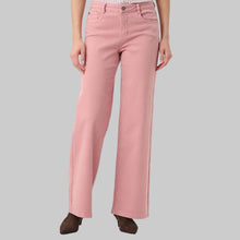 Load image into Gallery viewer, Joseph Ribkoff Goldie Classic Wide-Leg Stretch Jeans-Vintage Rose
