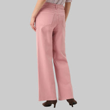 Load image into Gallery viewer, Joseph Ribkoff Goldie Classic Wide-Leg Stretch Jeans-Vintage Rose
