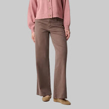 Load image into Gallery viewer, Joseph Ribkoff Goldie Classic Wide-Leg Stretch Jeans-Mink
