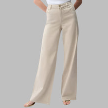 Load image into Gallery viewer, Joseph Ribkoff Goldie Classic Wide-Leg Stretch Denim Jeans-Moonstone
