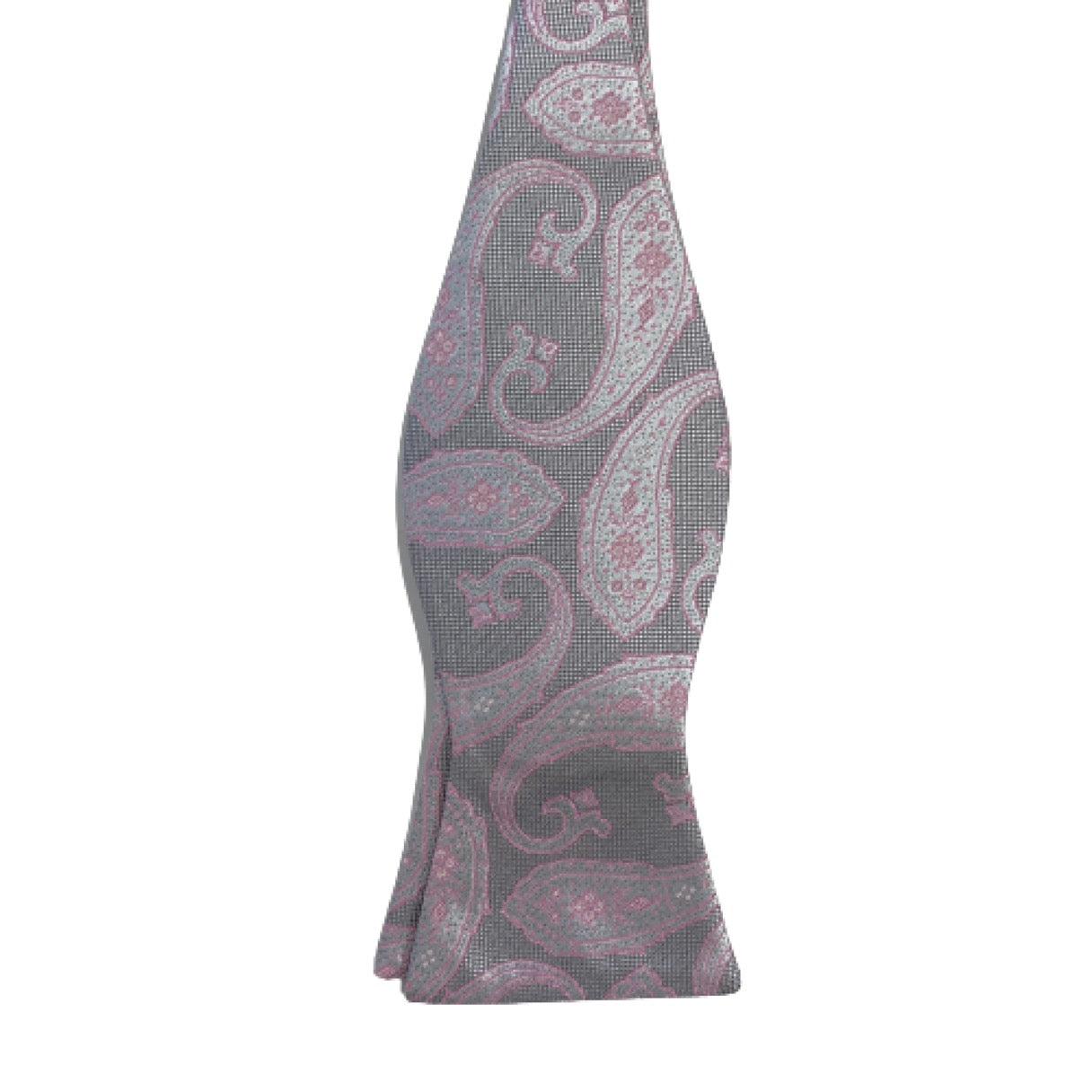 Geoff Nicholson Neckwear- Bow Tie- Pink Paisley