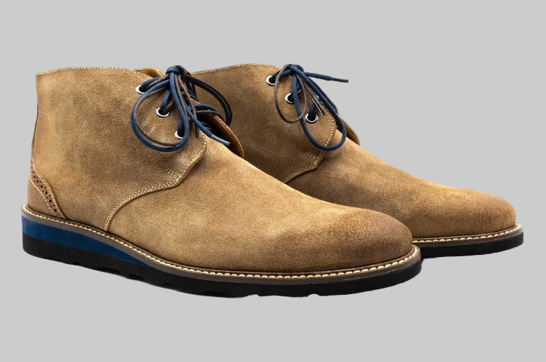 Martin Dingman Blue Ridge Suede Chukka Boots-Khaki