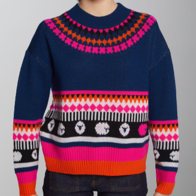 Vilagallo Pink Sheep Sweater