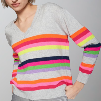 Multi color pullover best sale