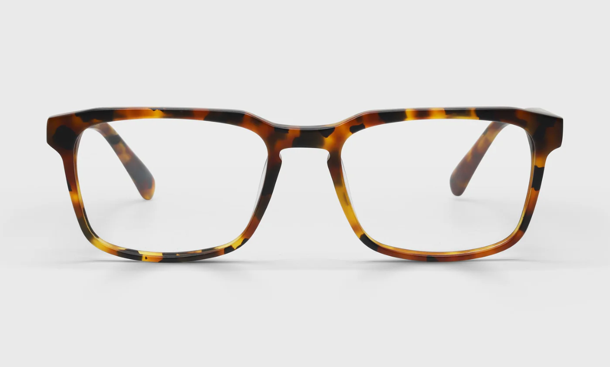 Eyebobs Seymour Glass-Matte Tortoise Front and Temples