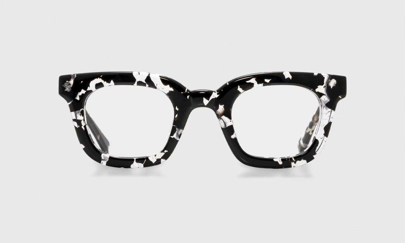Eyebobs Signal Fire-Black Crystal Tortoise Front and temples