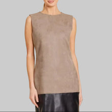 Load image into Gallery viewer, Dolce Cabo Multi Suede Dress- Stone
