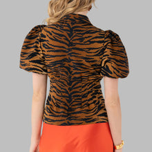 Load image into Gallery viewer, Emily McCarthy Britt Top-Tiger Jacquard
