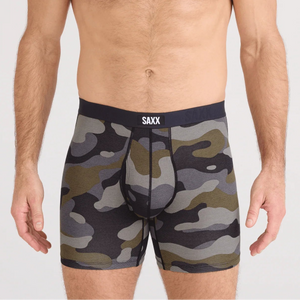SAXX Vibe Xtra Soft Comfort Boxer Brief Fly-Dunk Tank Camo