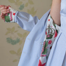 Load image into Gallery viewer, Emily McCarthy Bristol Blazer-Grapemist Stripe
