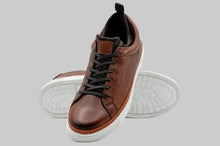Load image into Gallery viewer, Martin Dingman Harrison Tumbled Saddle Sneaker-Chestnut
