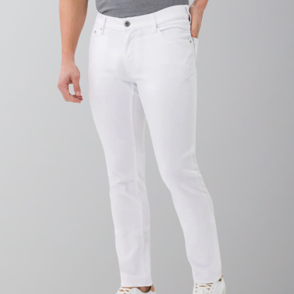 Brax Hi-Flex Pant-Chuck-White