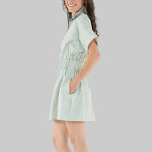 Load image into Gallery viewer, Emily McCarthy Pullover Dress-Feldspar Stripe
