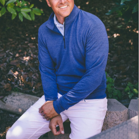 Turtleson Wynn Performance Quarter-Zip-Admiral Heather