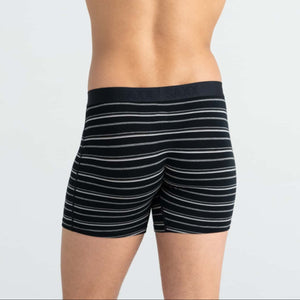SAXX Vibe Xtra Soft Comfort Boxer Brief Fly-Black Coast Stripe