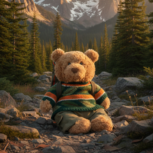 Load image into Gallery viewer, Jellycat Bartholomew Bear Hiking Outfit
