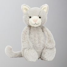 Load image into Gallery viewer, Jellycat Bashful Grey Kitty &amp; When I Wonder Book
