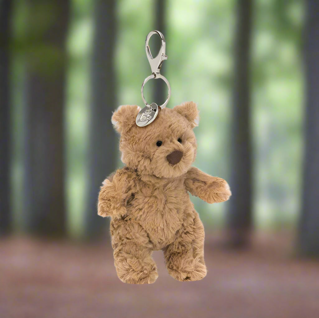 Jellycat Bartholomew Bear Bag Charm