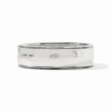Load image into Gallery viewer, Julie Vos Cannes Statement Hinge Bangle-Silver
