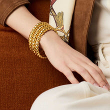 Load image into Gallery viewer, Julie Vos Ravello Bangle-Gold-Medium
