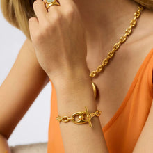 Load image into Gallery viewer, Julie Vos Laguna Demi Link Bracelet-Gold
