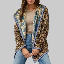 Load image into Gallery viewer, Johnny Was Joan Sherpa Reversible Jacket- Athene
