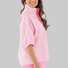 Load image into Gallery viewer, Emily McCarthy Bonny Top-Pink Carnation Stripe
