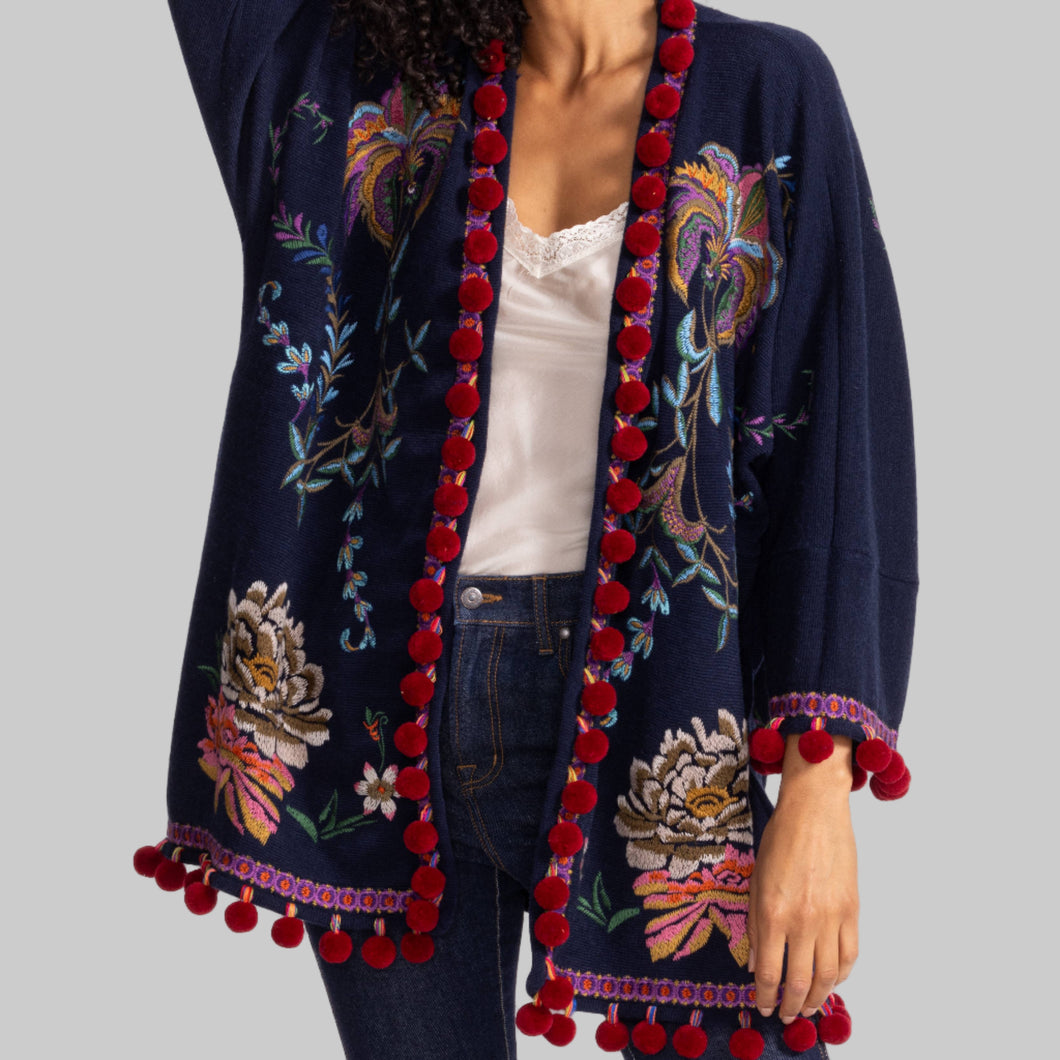 Johnny Was Biya Short Kimono-Jurrah