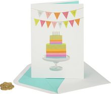 Load image into Gallery viewer, Niquea.D Birthday Card- Cake with Banner
