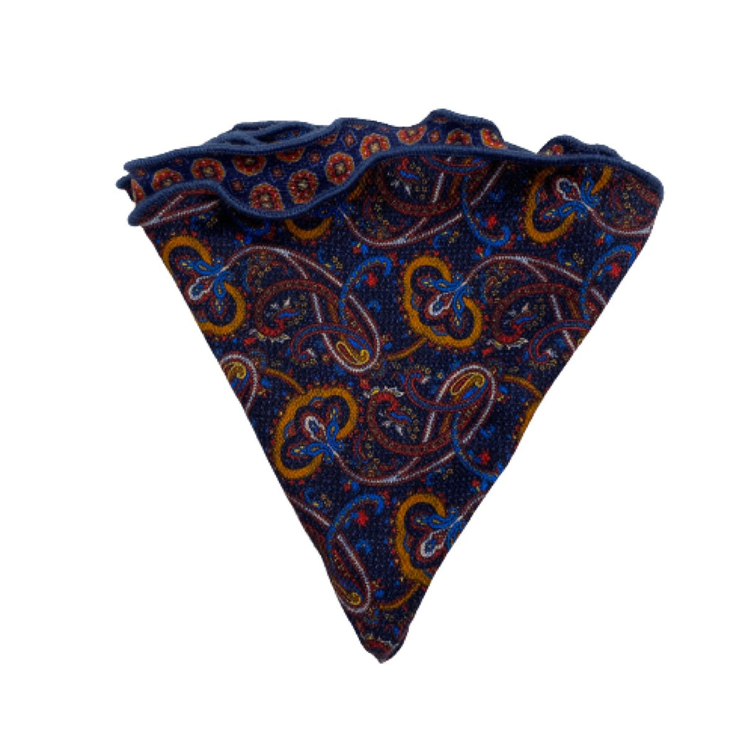 Edward Armah Pocket Circle-Multi Paisley