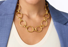 Load image into Gallery viewer, Julie Vos Catalina Light Link Necklace-Gold
