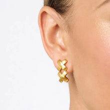 Load image into Gallery viewer, Julie Vos Catalina X Midi Earring-Gold
