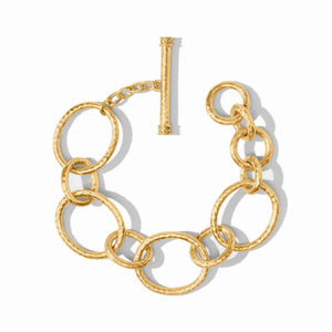 Julie Vos Catalina Light Link Bracelet-Gold