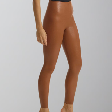 Commando Faux Leather Legging-Cocoa