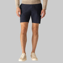 Load image into Gallery viewer, DEKE Oasis Bermuda Seersucker Short-Indigo Mini Check
