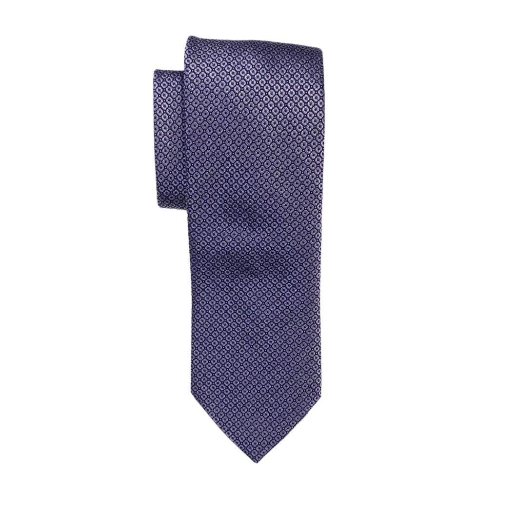 Geoff Nicholson Neckwear-Mini Dot Circkle-Lilac/Navy