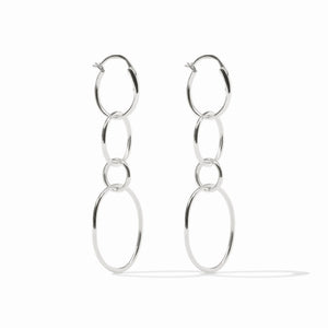 Julie Vos  Simone 3-in-1 Earring-Silver